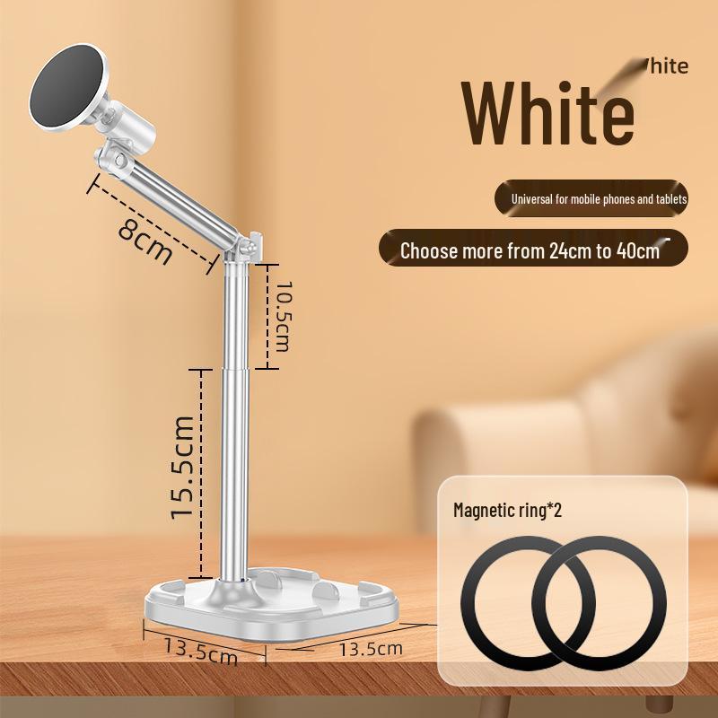 Adjustable Multifunction Dual Device Phone & Tablet Stand for Overhead Shots