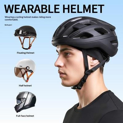 Berretto Traspirante Elastico da Ciclismo 1pz Asciugatura Rapida Protezione UV Cappello da Bici per Ciclismo Estivo