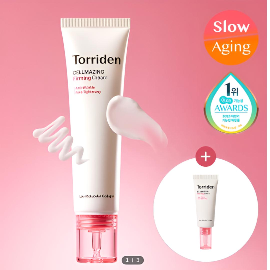 [Torriden] Cellmazing Low Molecular Collagen Firming Cream Set 60ml + 20ml