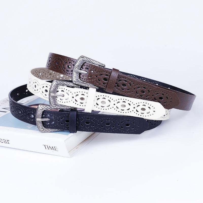 Vintage Bohemian Hollow Belt Women's Fashion Trend Belt Decoration