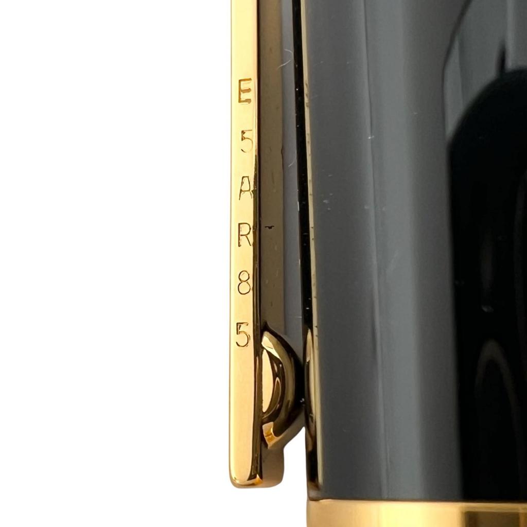 Excellent Dupont Ballpoint pen Fidelio Twist type black mens Used