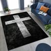 New Pray Jesus Rug for Bedroom Living Room Sofa Home Doormat Decor, Large Kids Play Non-slip Floor Mat