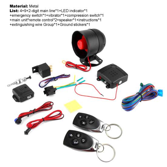 Indicator LED de alarmă auto durabil Armare automată practică