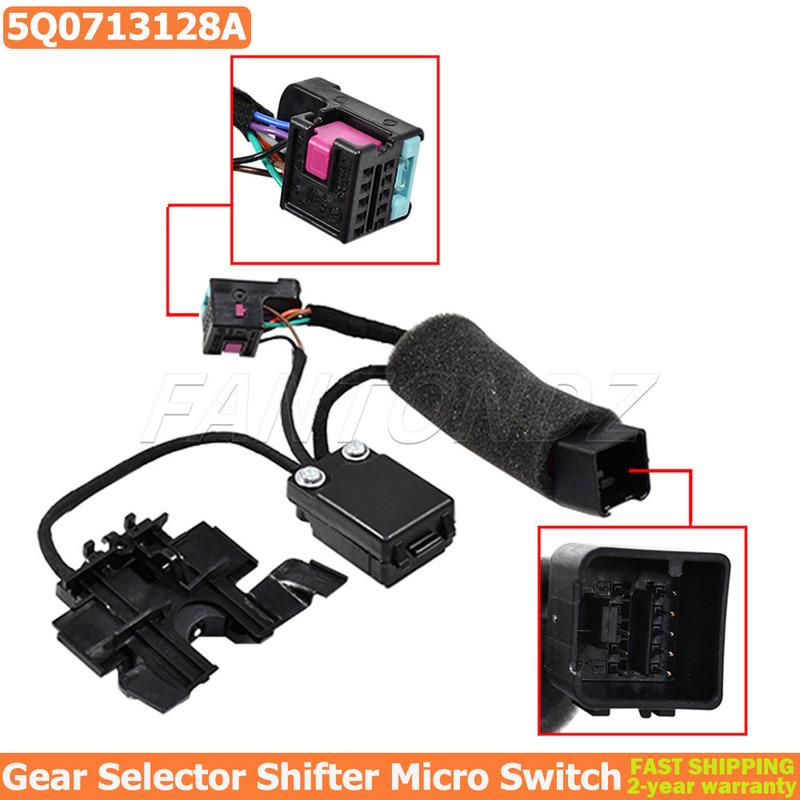 

For VW Golf R32 GTI SKODA Beetle Bettle Rabbit Switch 5Q0713128A Shift Mechanism Micro Switch 5Q0 713 128 A Replacement Parts