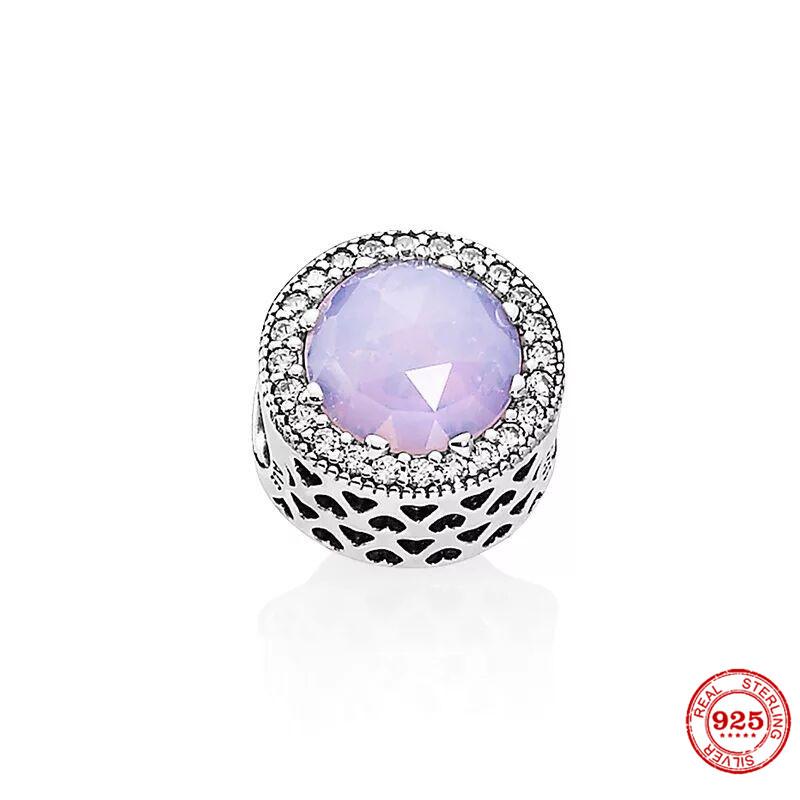 Classic copper Sparkling Clear Charm Bead Ideal For Girl Compatible With Authentic Bracelets Do It Yourself Women Jewellery