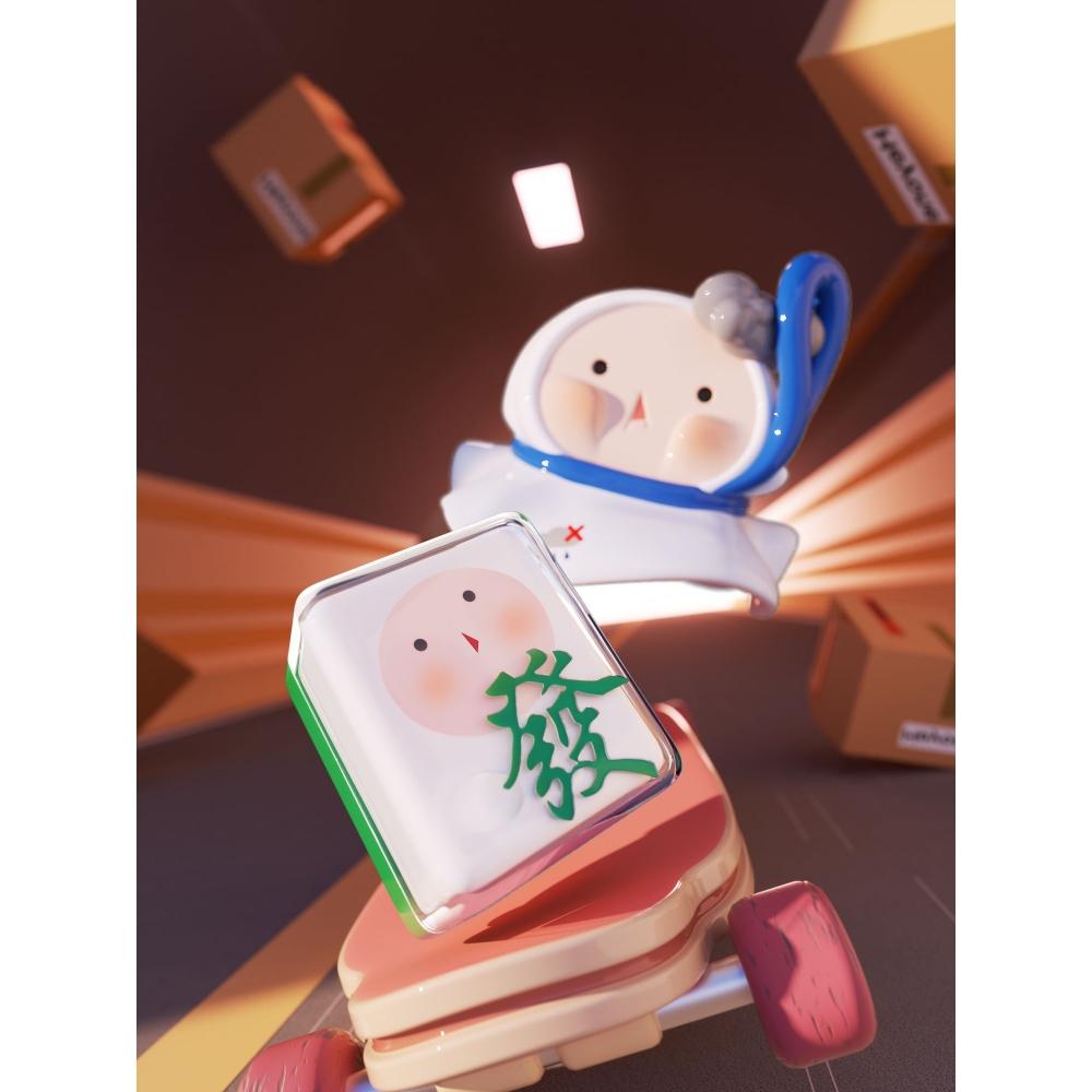 Null Mini Good Luck Manufacturing Bureau Series Trading Figure 1box 6pcs