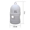 1L Pigeon Water Dispenser Practical Birds Water Feeder Birds Waterer Home Large Capacity Bird Drinker Bottle with Hanging Handle