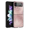 Handyhülle für Samsung Galaxy Z Flip 3 4 5 6 Faltbar Schwarze Schale Schöne Rosegold Kunst Für Samsung Z Flip4 Flip5 PC Hartschalenabdeckung
