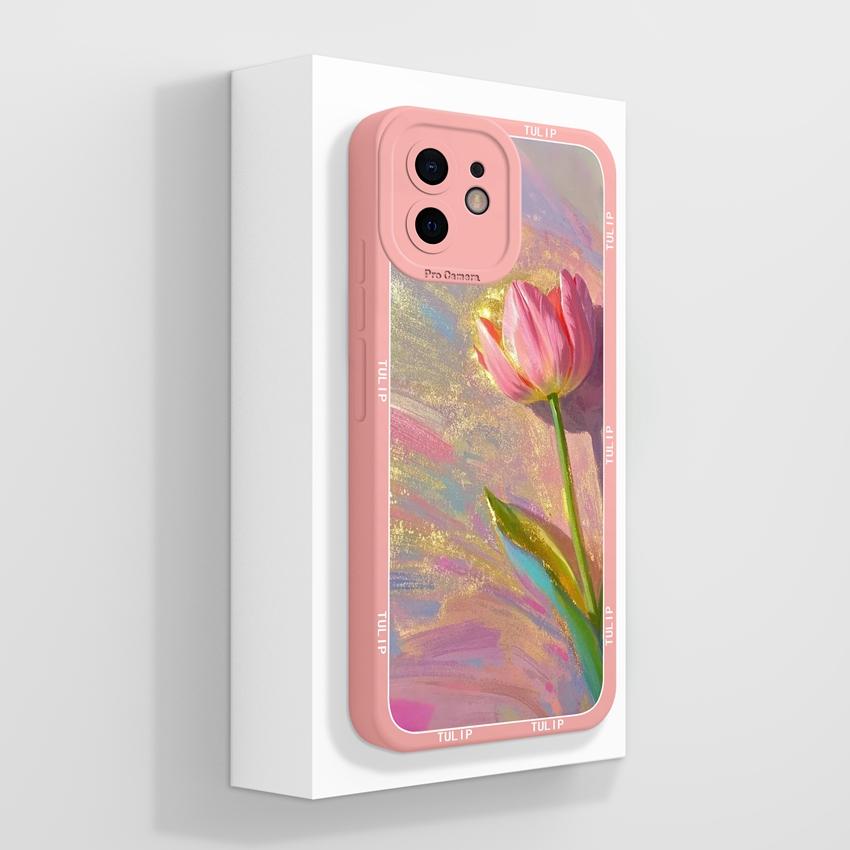 עבור אייפון 12 11 XR 6 7 8 פלוס מיני פרו מקס תיקי טלפון דפוס ארנבת קטיפה חמודה הגנה עמידה לאבק מסיליקון נוזלי כיסוי אחורי רך עבור כיסוי לאייפון