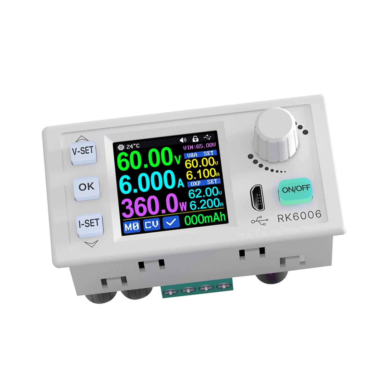 

Регулируемые источники питания постоянного тока Постоянное напряжение Постоянный ток Обслуживание Экспериментальное электропитание RK6006 USB Communication разноцветный