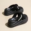 2025 with Skirt Style with Pearl Cross New Fairy Fashion French Sandals Platform Cool Slippers Female Summer Wear