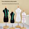 Half-Size Mini Draping Mannequin for Student Clothing Design