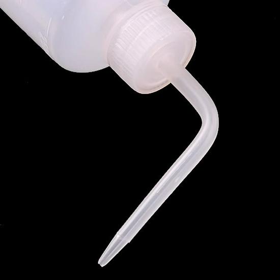 Transparent Succulent Watering Can with Long Spout & Squeeze Nozzle
