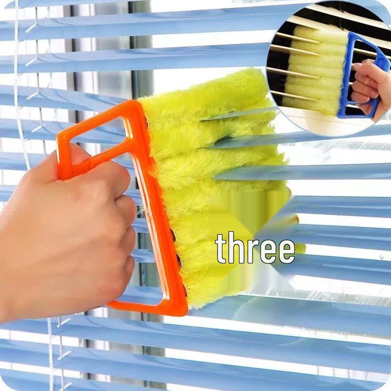 Multifunctional Venetian Blind and Curtain Cleaning Brush for Dust Removal