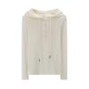 Stylish Slim-Fit Grey Half-Zip Hoodie for Women - 2025 Autumn/Winter Collection