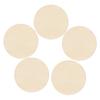 5Pcs Unfinished Round Wood Circles Natural Wood Blanks for Crafts DIY Painting Graffiti School Projects Door Hanger Craft Boards