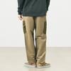 Vans Color Block Cargo Tapered Woven Pants Men bottoms Brown VN0A5EAZH3G