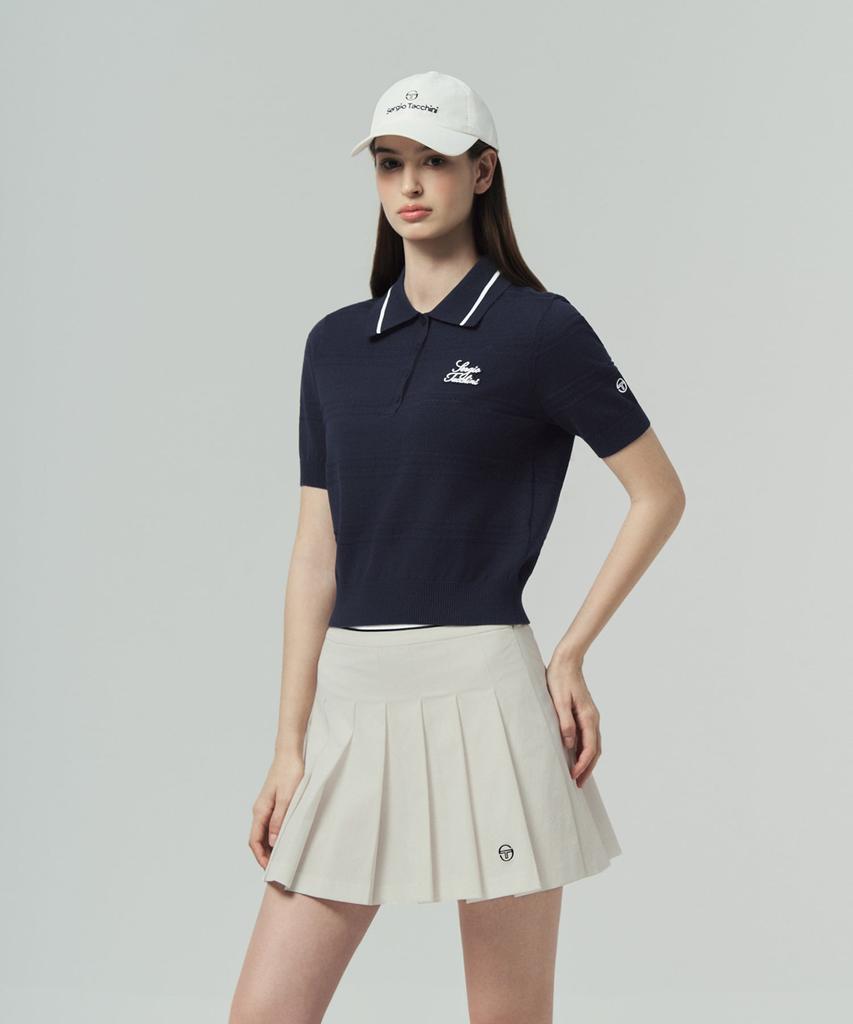 SERGIO TACCHINI U Lightweight Nylon Woven Ball Cap (White)