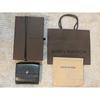 Used Very Beautiful Item Monogram Bifold Wallet