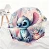 A Fully Automatic Umbrella Featuring a Cute Stitch Cartoon, Suitable for All Occasions As a Sun And Rain Umbrella, Portable An