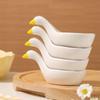 4PCS Portable Ceramic Dipping Bowls 3D Seasoning Dish Cute Sauce Dishes  Restaurant