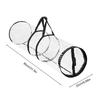 Christmas Cylinder Gift Wrap Storage Clear Bag Wrapping Paper Organizer Underbed Storage for Rolls Ribbon Bows Gift Bags