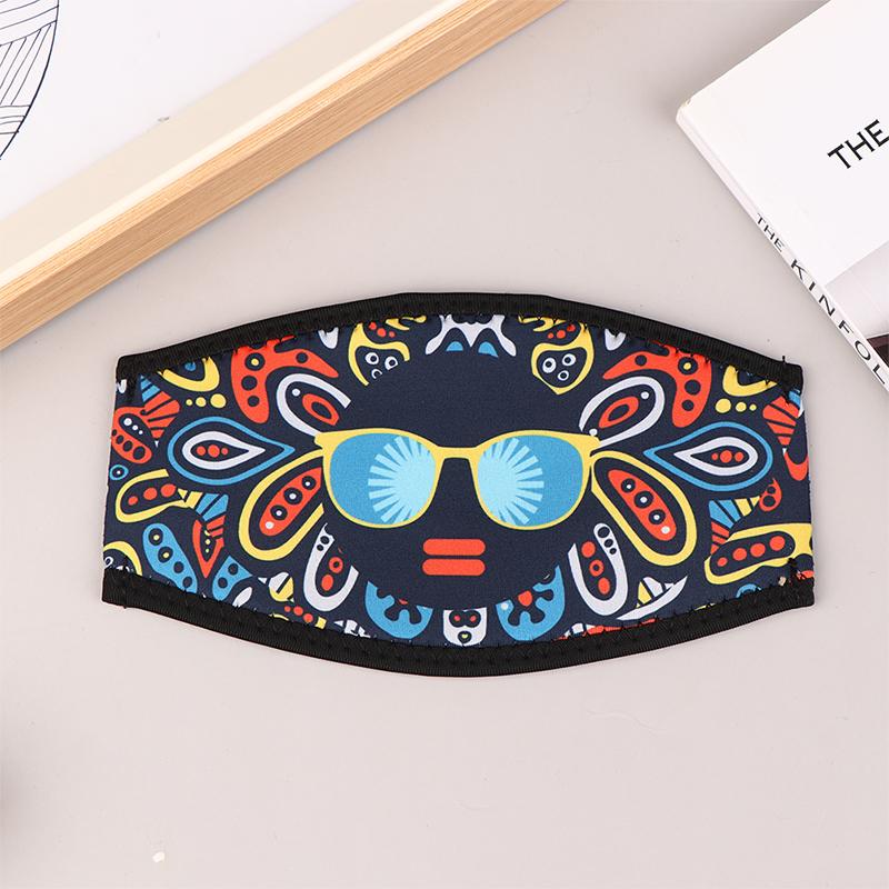 1 st Dykningsdykning Snorklingsmaskremsskydd Komfort Vadderat Skydd Hårinpackning Utrustningstillbehör Dykningsmasker Rem