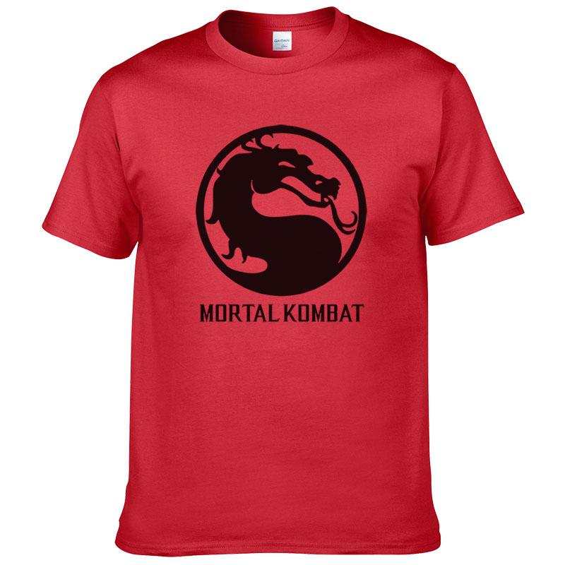 2026 Men Women Mortal Kombat Printed Short Sleeve O Neck T Shirt Summer Cotton T-Shirt Top Tees #078