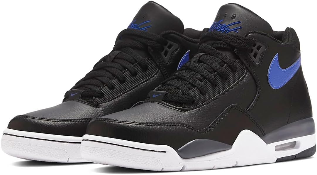 Nike Flight Legacy Smoke Size BQ4212-003, Black/Dark Gray/White/Hyper Blue, 26.5cm