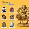100% Reines Messing Durga Maa Idol (Für dich: 14 cm) | Durga MATA Murti für Heimdeko & Puja-Raum | MATA Rani Murti für Schreibtisch im Büro