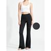 Womens High-Waisted Antibacterial Yoga Flare Leggings Fitness Running Gym Workout Fall Winter