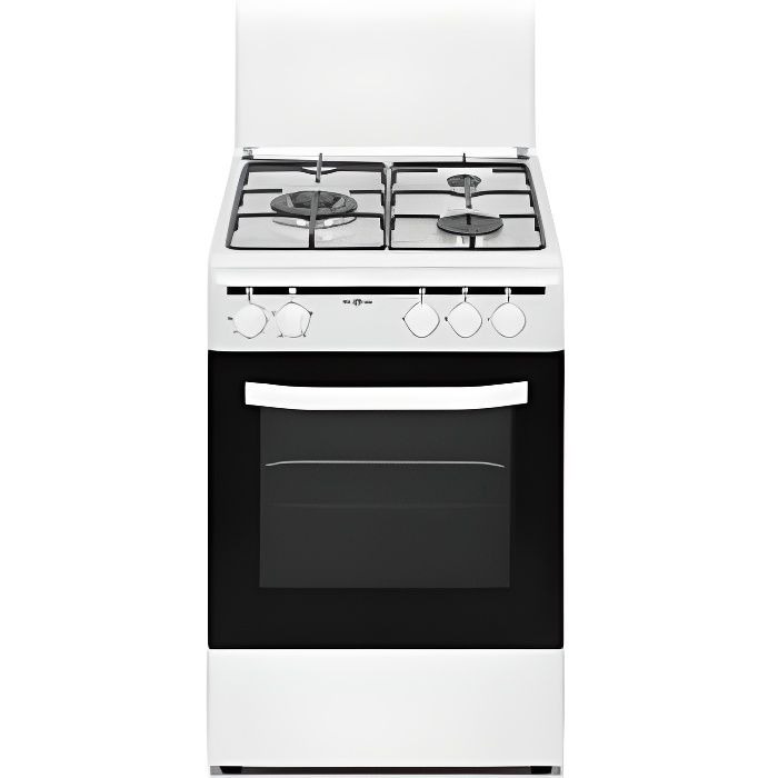 Cuisinière À Gaz Vitrokitchen CB5535BBE Blanc - Vitrokitchen - Gaz - Blanc