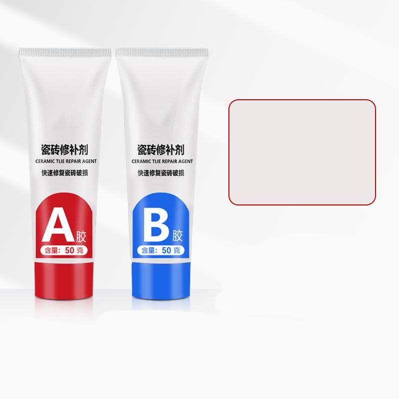 30/100g Fliesenreparaturmittel AB-Kleber Keramikreparaturkleber Marmorbodenfliese Toilettenwaschbecken Reparaturkleber Rissreparatur Dichtungskleber