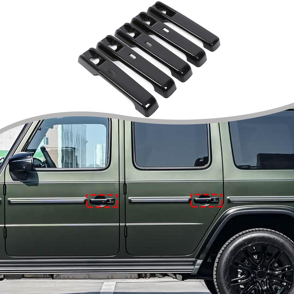 Set of Door Handle Protectors for Exterior Door Handle Door Handle and Exterior Specific Made of 5-Piece Mercedes-Benz G-Class (2025-Present), Covers,