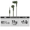 Sony MDR-XB55AP In-Ear Earphones with Deep Bass, Remote and Microphone, Green (MDR-XB55AP G)