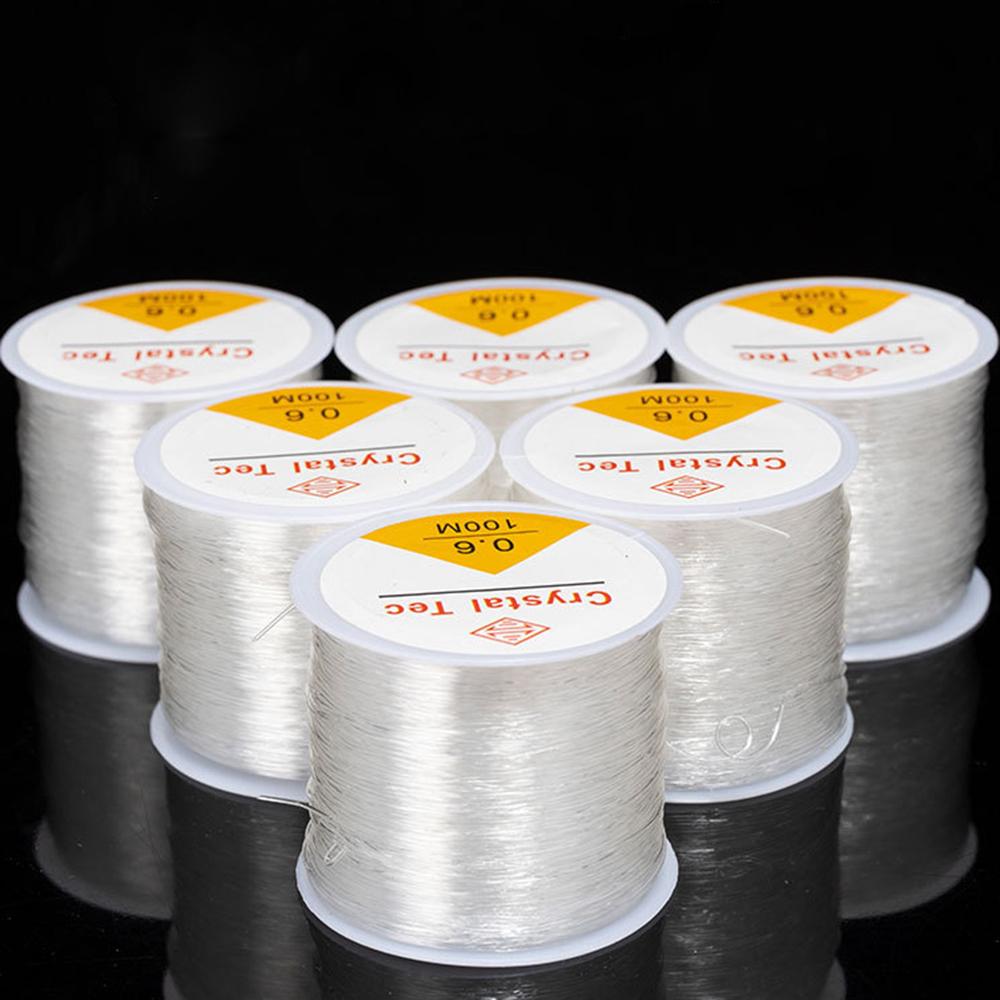 Transparent Elastic Crystal Elastic Cord Beading String Stretch Thread Wire Line for Jewelry Making Findings DIY