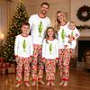 Christmas Print Crewneck Top and Jogger Pants Set, 2 Piece Holiday Outfit for Casual Wear