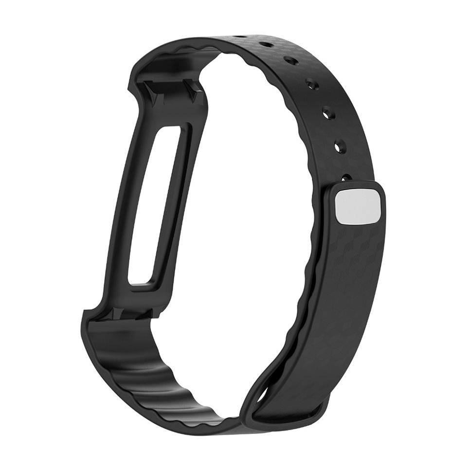 TPE Wrist Watch Band Replacement Watch Strap Belt Fit for A2 Watch(Black)