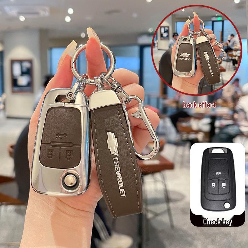 Compatible Key Cover for 20 Chevrolet Models: Cruze, Cavalier, Trax, Sail, and Mai