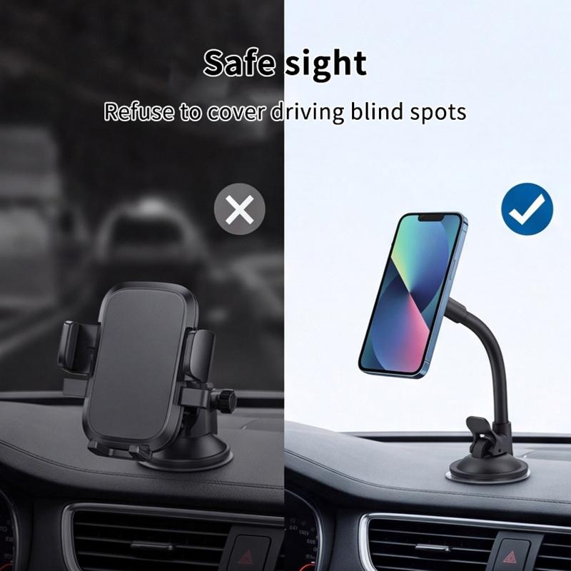360° Rotation Ball Head Suction Cup For Car Dashboard Cellphone Holder Gps Bracket Universal Car Phone Mount Base