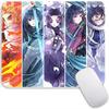 Anime Standard Mouse Pad Demon Slayer Gamer Mouse Mat Small Gaming Mousepad Travel Mouse Mats Non-Slip Office Mousemats