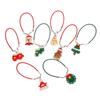 1/12 Dollhouse Mini Christmas Tree Pendant Dollhouse Xmas Scene Hanging Decoration Dolls House Accessories Pretend Play Toys
