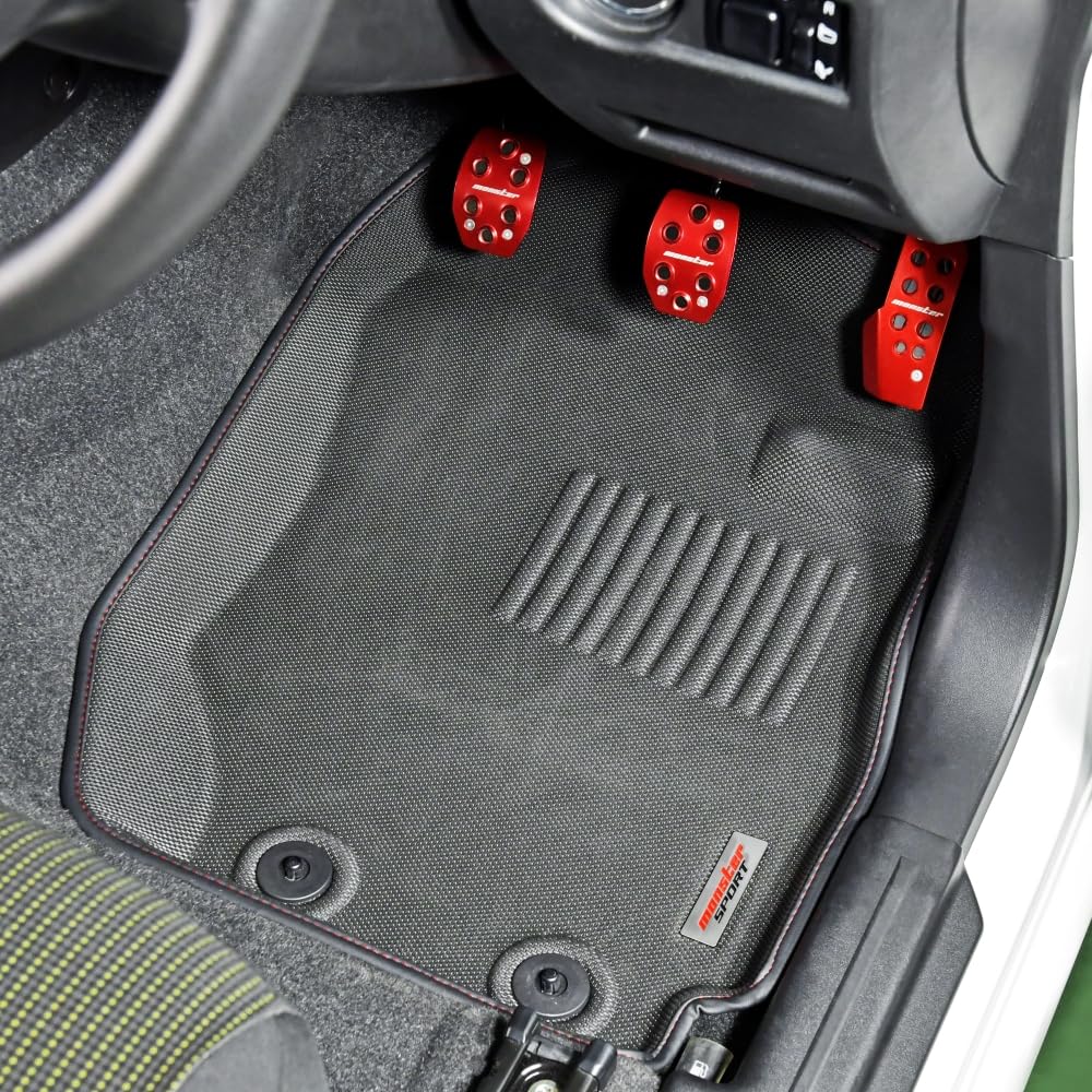 MONSTER SPORT 3D Waterproof Floor Tray for Jimny Sierra Manual Transmission [JB64W]/Jimny [JB74W] (Part Number 894560-5500M)