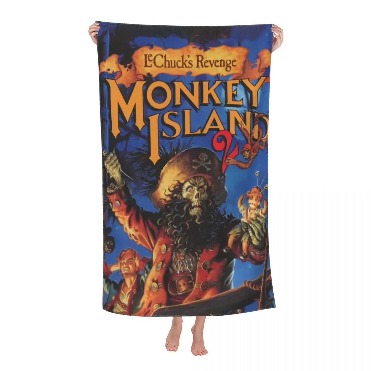 

The Secret Of Monkey Island Absorbent Microfiber Bath Beach Towel Quick Drying Adventure Action Game Shower Sports Towels W30*H60(CM)