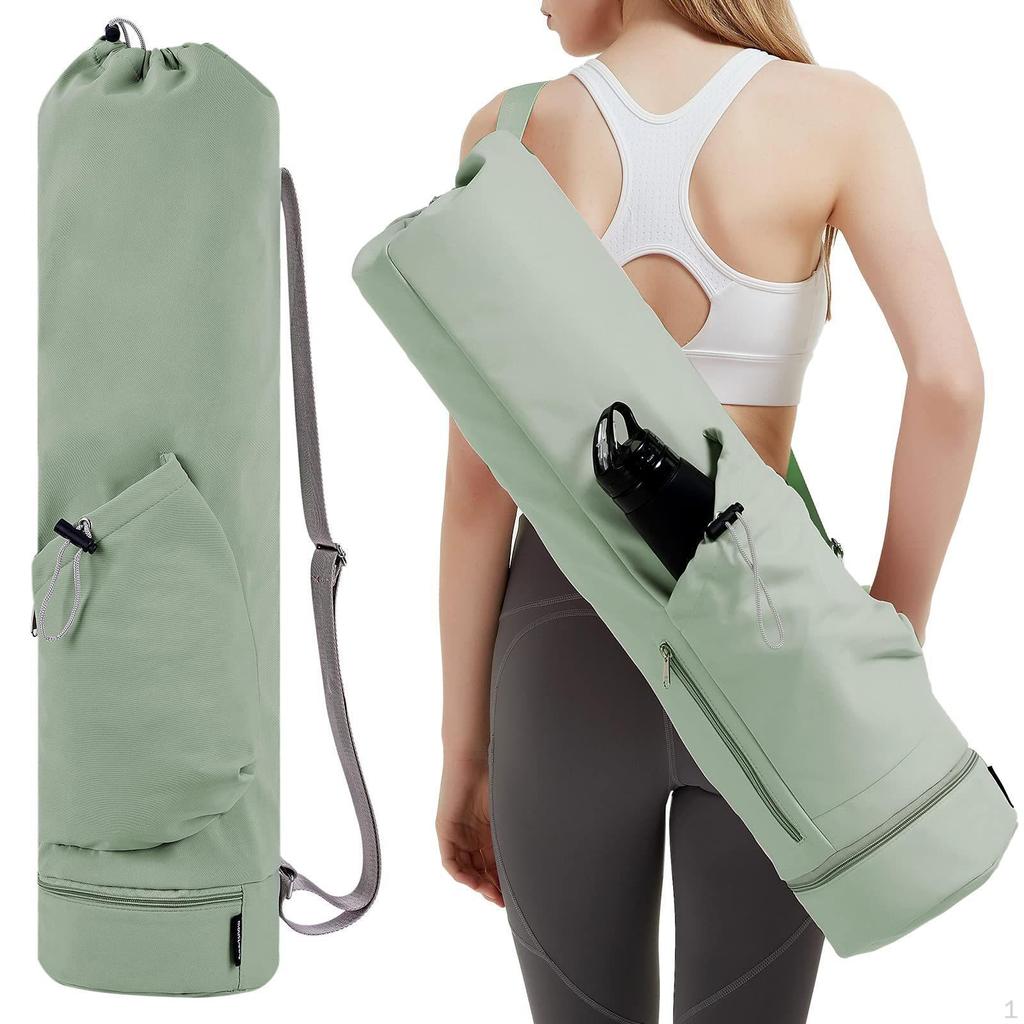 Yoga Mat Bag Carrying Pilates Storage Shoulder Exercise Holder for Gym Office