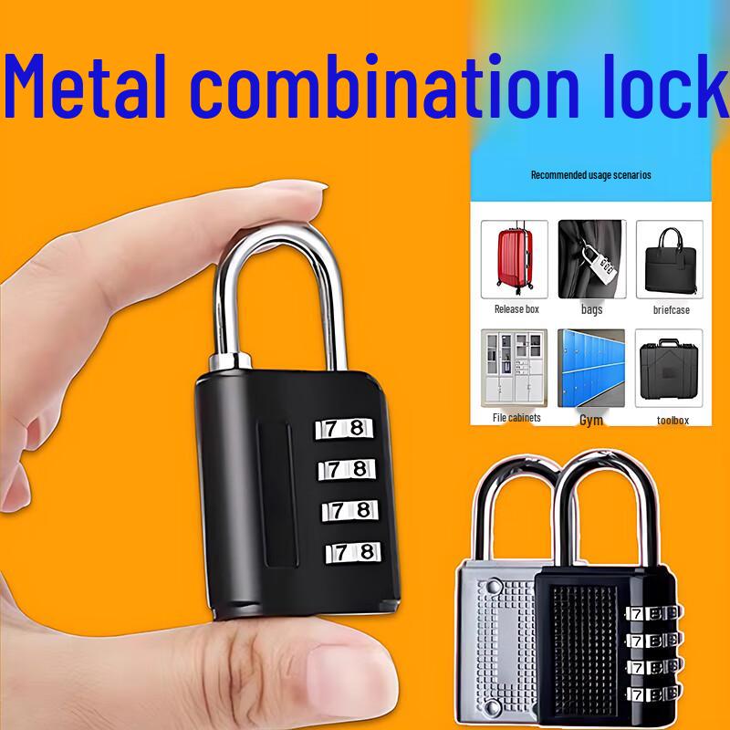 Saize Si Waterproof 4-Digit Combination Padlock