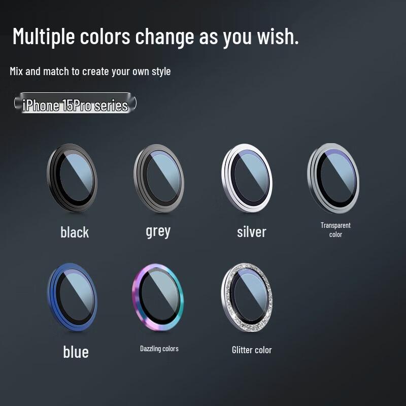 Apple iPhone 15 / 15 Plus Metal Camera Lens Protector