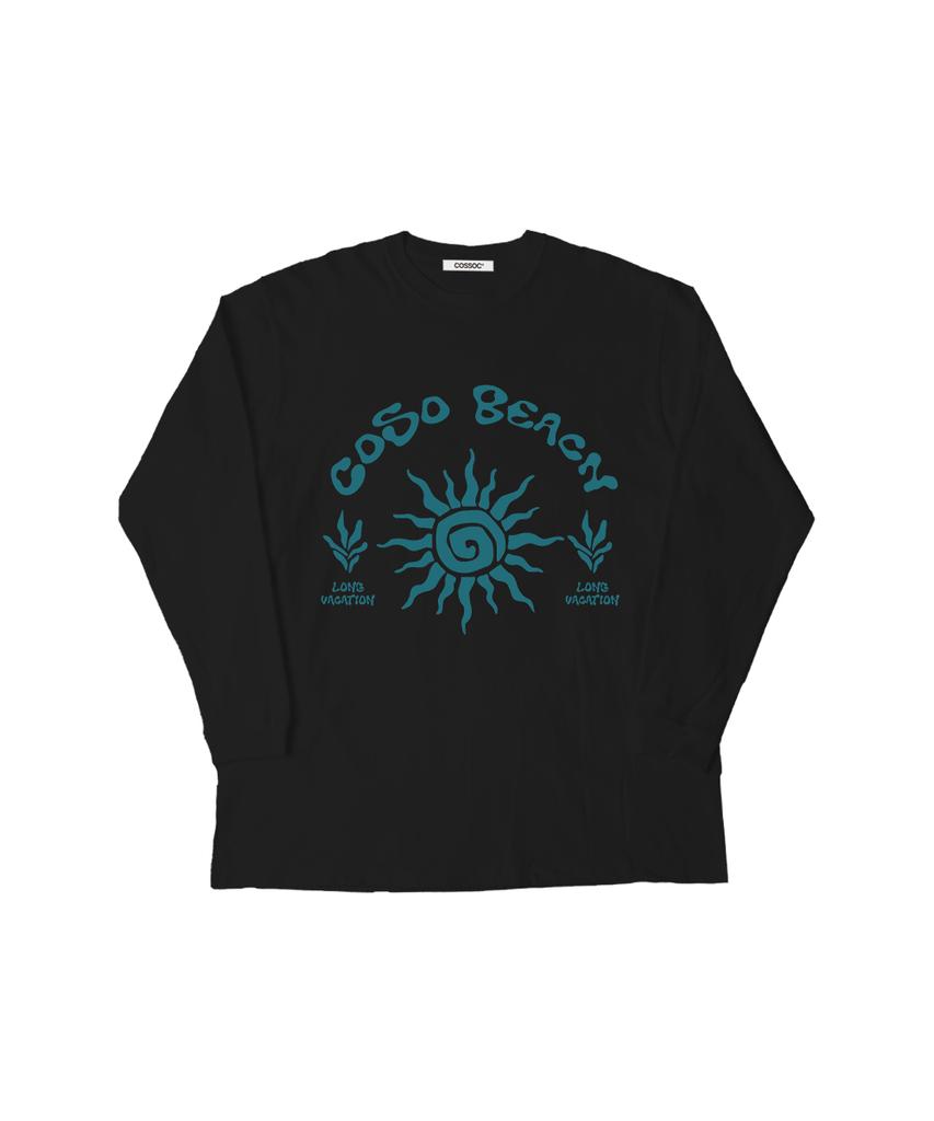 Koso Beach Artwork Long Sleeve (Black)