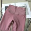 Women's High-Waisted Fleece-Lined Yoga Pants: Slim Fit, Hip-Lifting, Elastic Autumn/Winter Fitness Leggings
