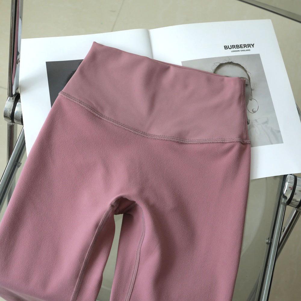 Women's High-Waisted Fleece-Lined Yoga Pants: Slim Fit, Hip-Lifting, Elastic Autumn/Winter Fitness Leggings
